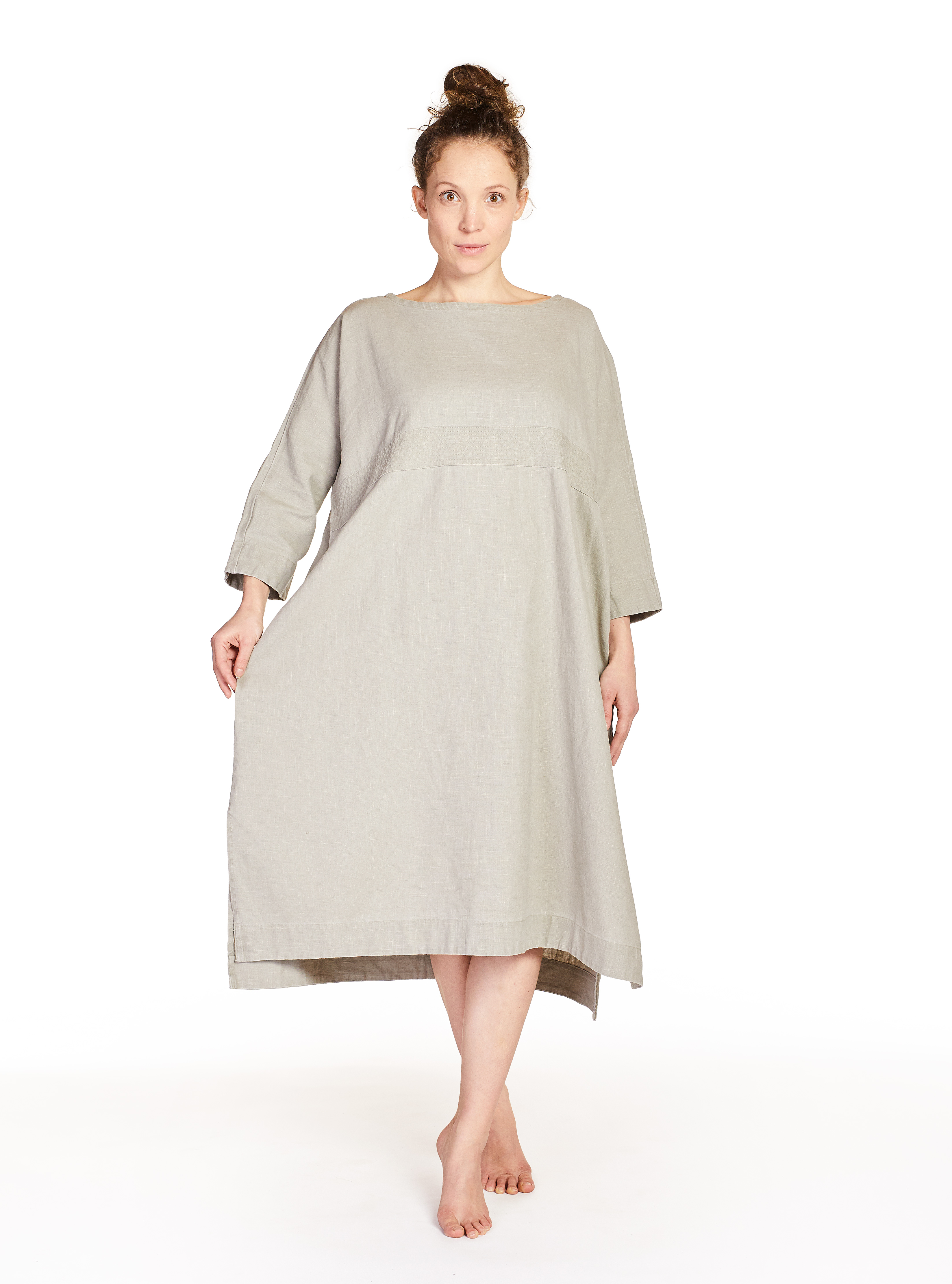 Artikelbild 3 des Artikels “Leinenkleid Recover oliv MEDIUM | oliv“