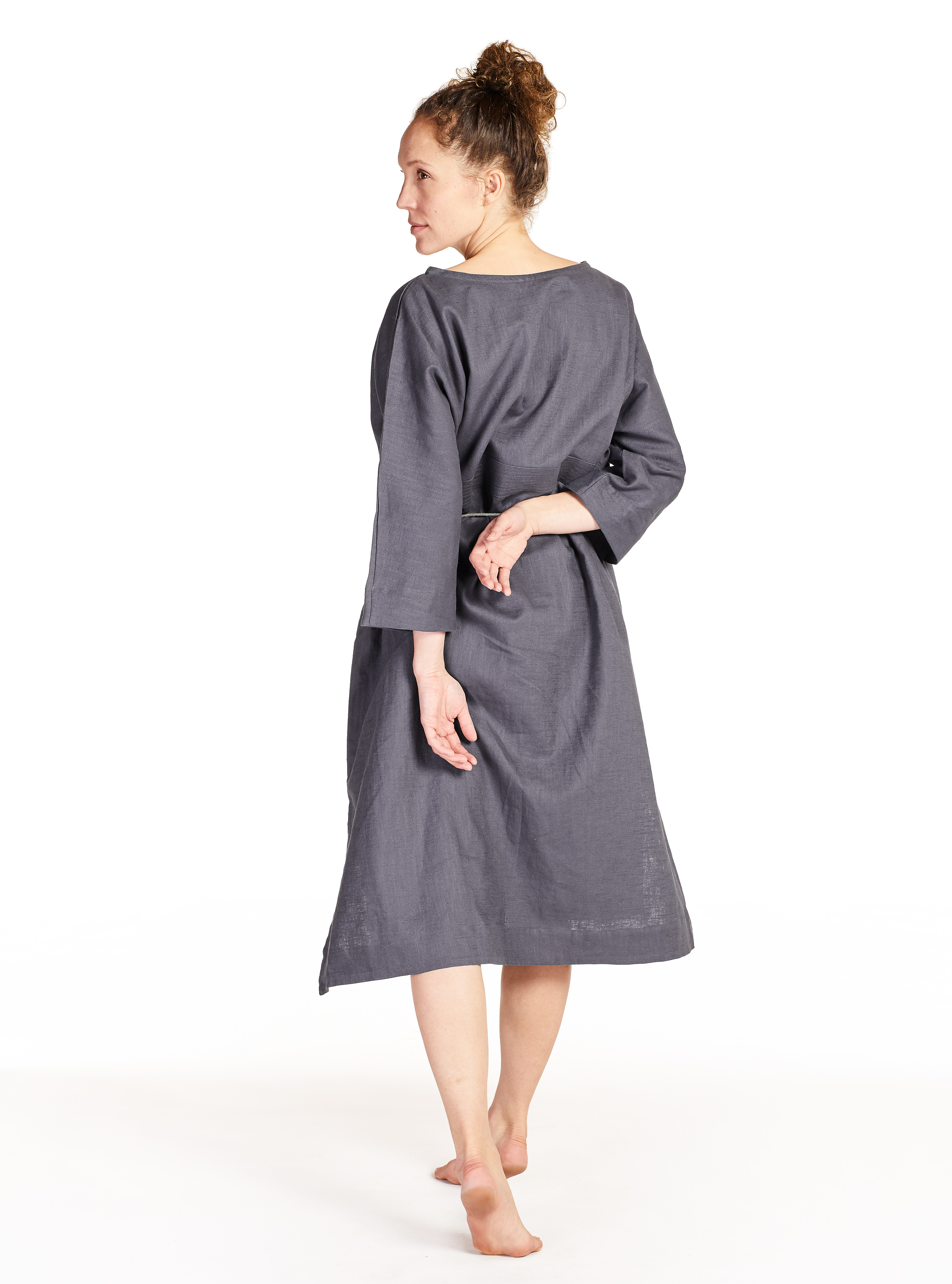 Artikelbild 6 des Artikels “Leinenkleid Recover anthrazit MEDIUM | anthrazit“