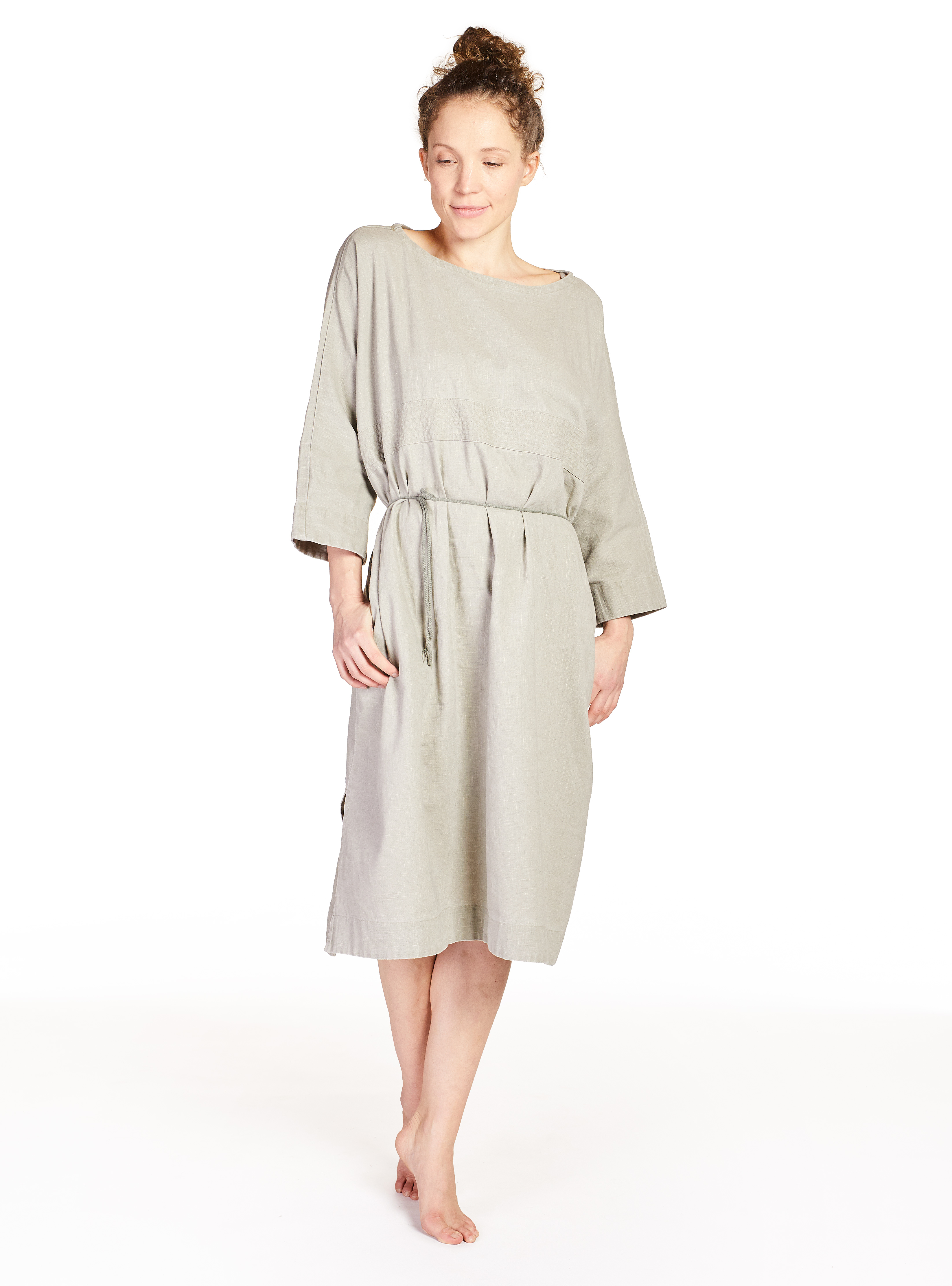 Artikelbild 6 des Artikels “Leinenkleid Recover oliv MEDIUM | oliv“