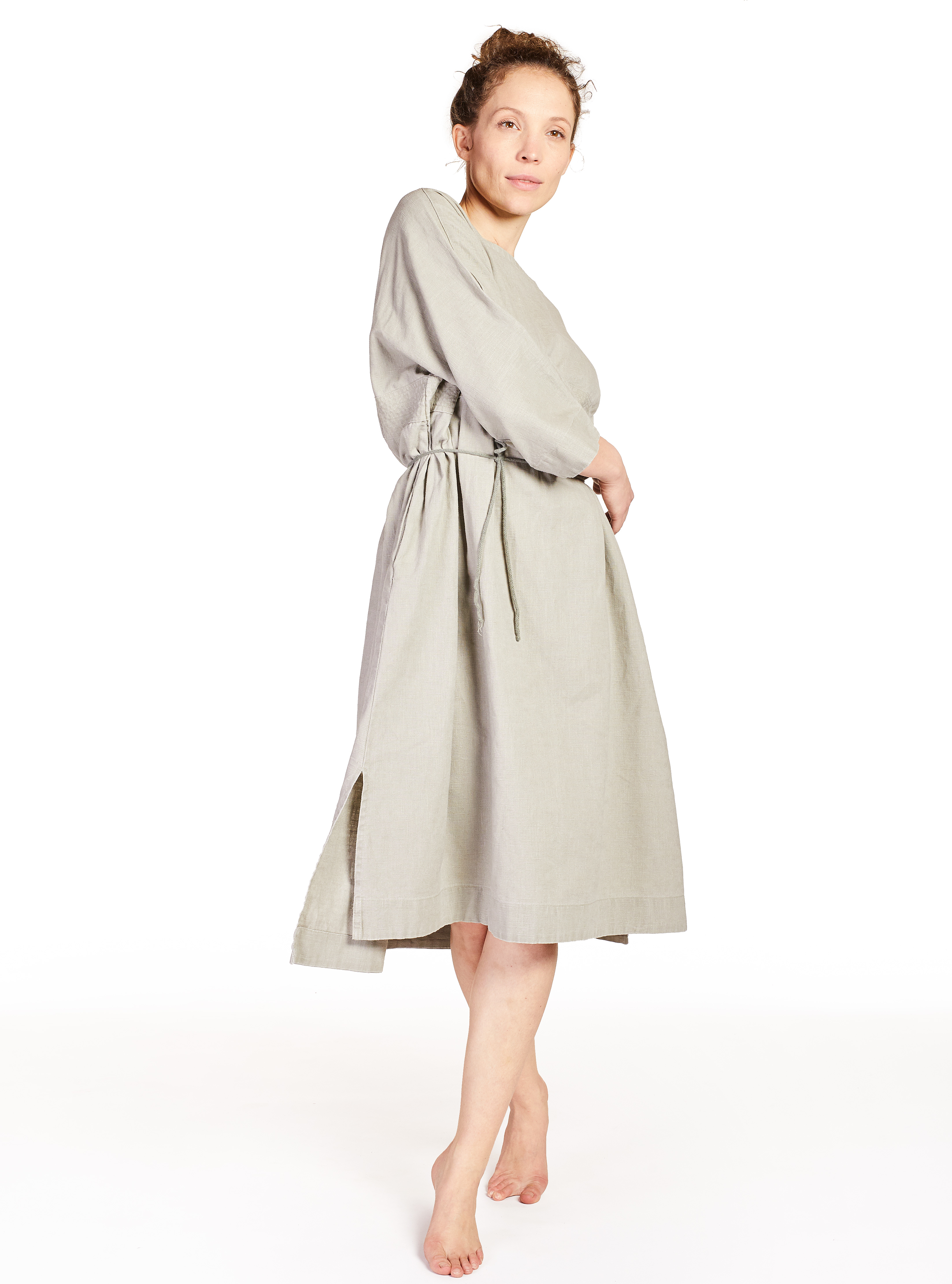 Artikelbild 7 des Artikels “Leinenkleid Recover oliv MEDIUM | oliv“
